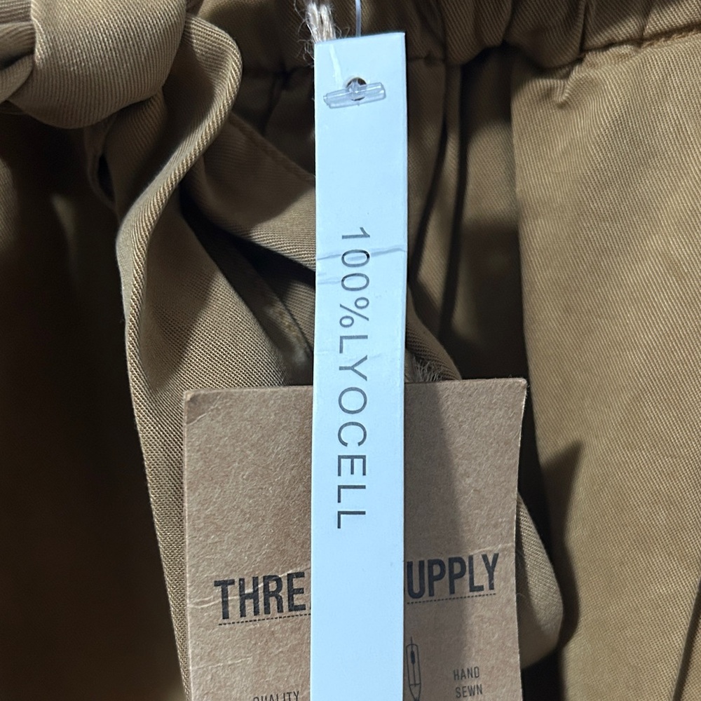 Thread & Supply Women's Cropped‎ Pants in Brown size M - Picture 3 of 8